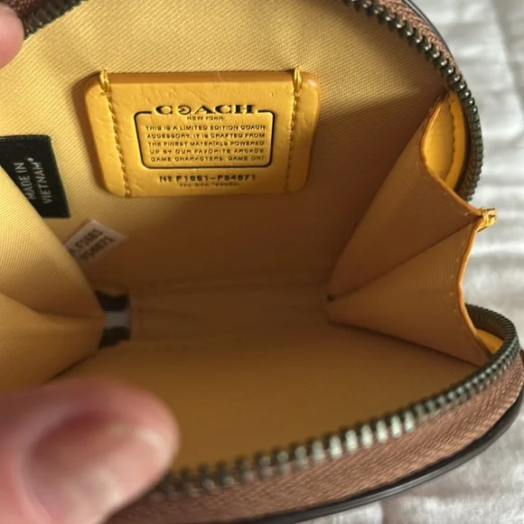 COACH PAC-MAN COIN PURSE - Picture 8 of 11